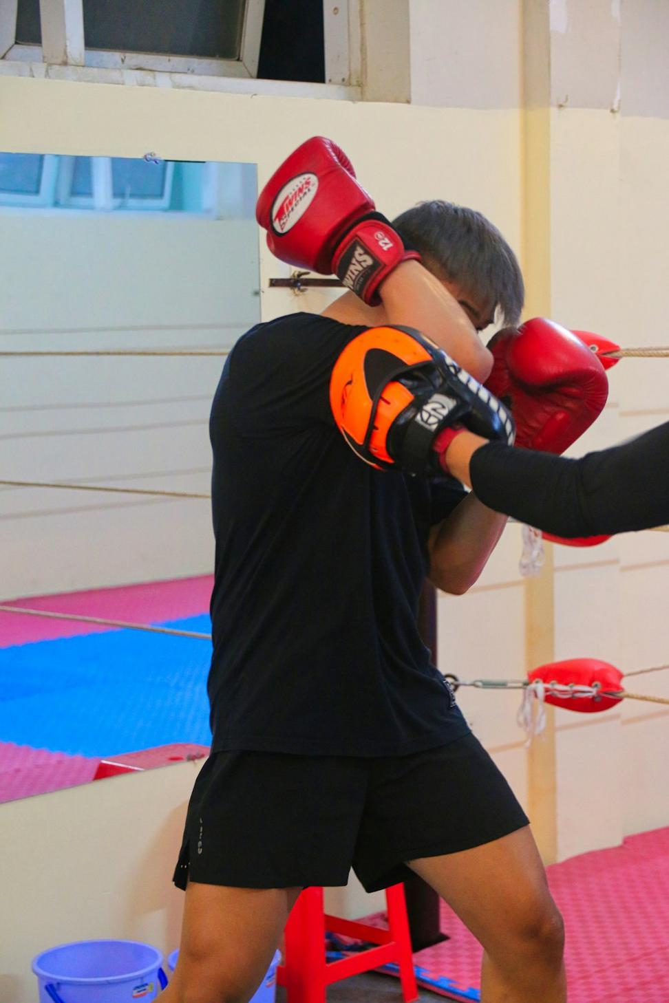 Rhythm boxing training